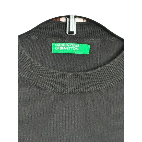 United Colors of Benetton Vest Women’s Small Sleeveless Vest Top‎ Black #AB10-5 - Picture 2 of 9